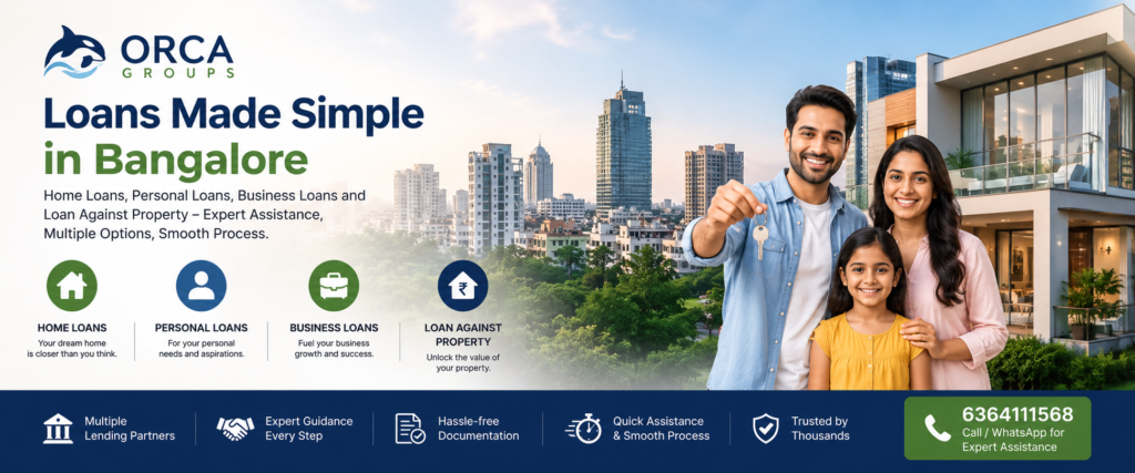 Home Loans Personal Loans and Business Loans in Bangalore